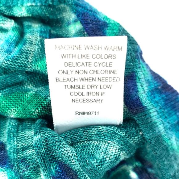 Ribbed Tie Front Button Down Blouse - Picture 10 of 11